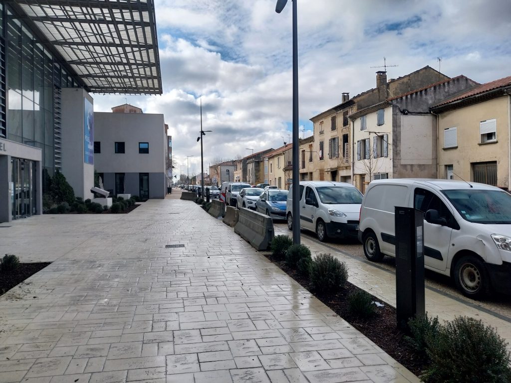 résultat aménagement urbain sorgues 